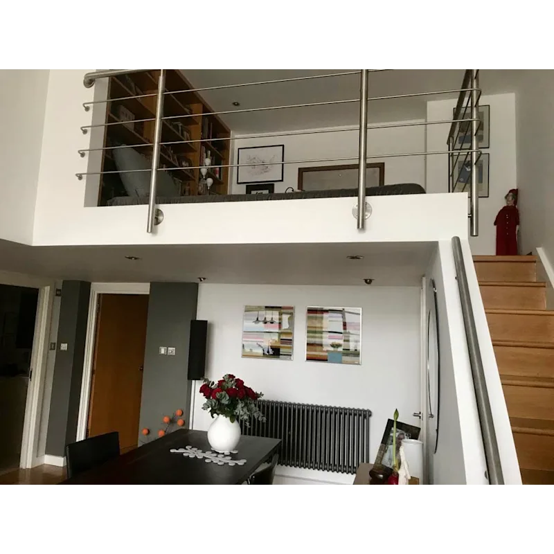 Staircase in a characterful London home