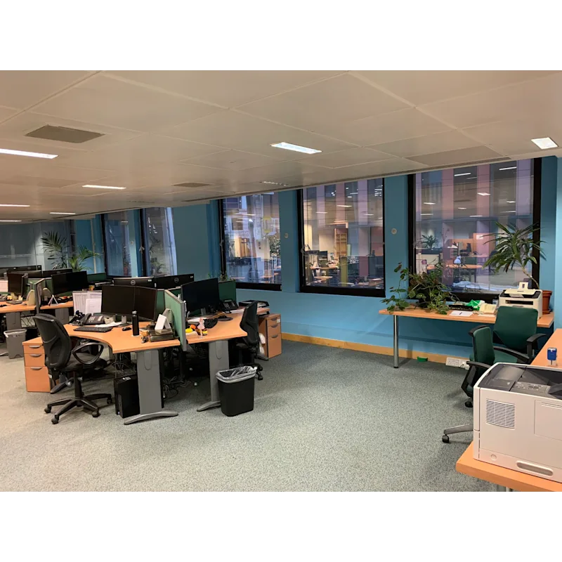 Office repaint, completed on schedule